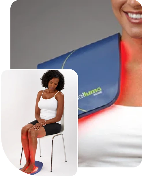Celluma (red and blue) light therapy